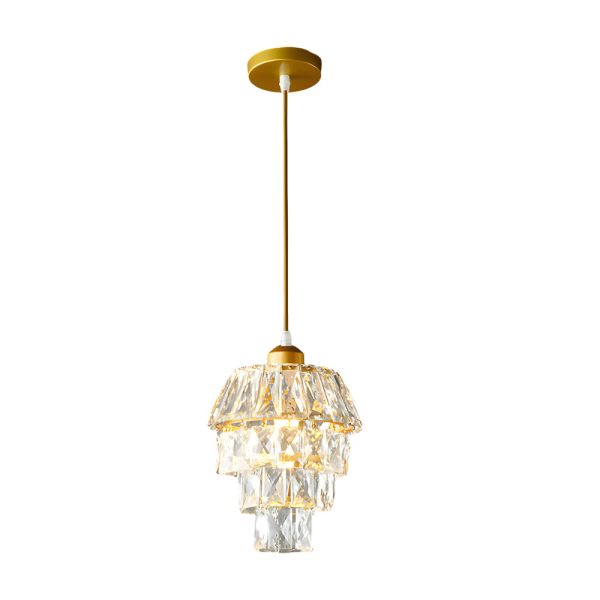1-Light Mini Crystal Small Pendant Light - Image 7