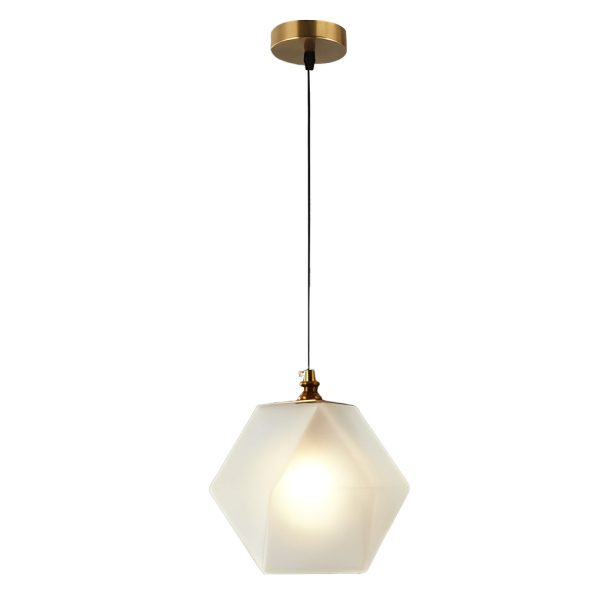 Creative Design Glass Metal Nordic Pendant Light Kitchen Island Lighting - Image 7