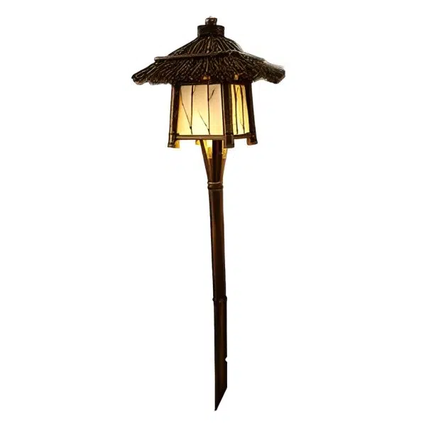 Rustic Bamboo E27 Landscape Warm Lights For Pergola Hanging Lighting Or Path Lighting - Image 10