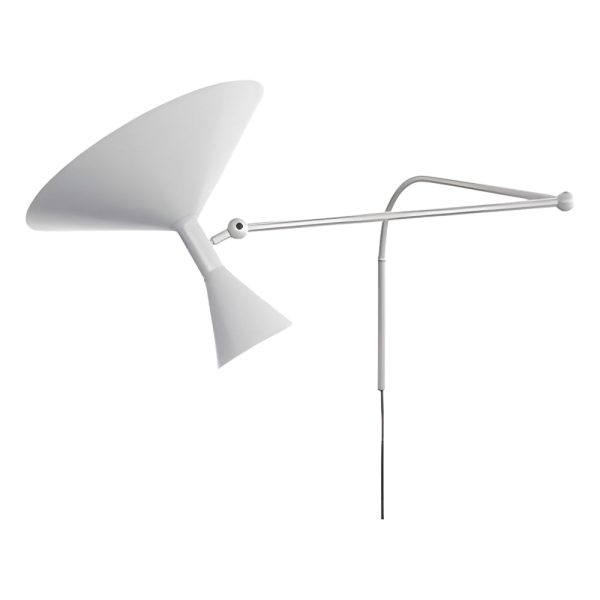 Marseille Swing Arm Wall Lamp Adjustable Long Metal Arm Trumpet Sconce - Image 10