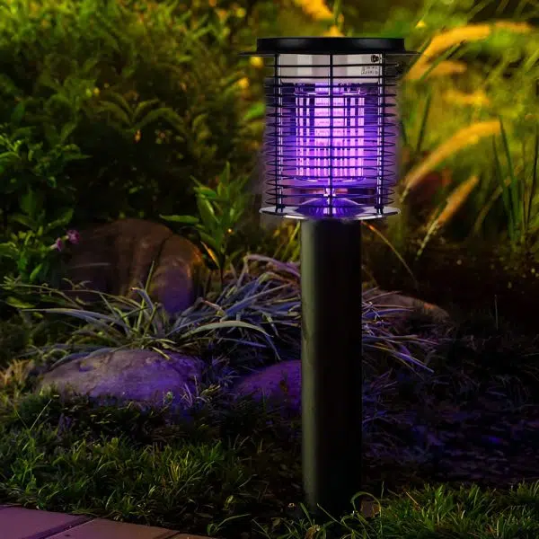 Efficient Mosquito Killer Lamp - Solar & USB Charging, Dual Light Frequency