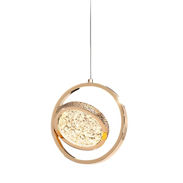 Round 270?? Rotating Acrylic Luxury 3 Step Dimming Modern Pendant Lights - Image 8