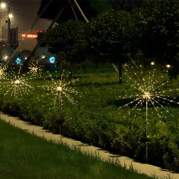 Stellar Burst Solar LED Lights 200 Dazzling LEDs for Enchanting Outdoor Ambiance - Image 2