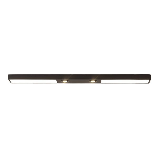 Rectangle Strip LED Black Modern Ceiling Lights Spot Light - Image 5