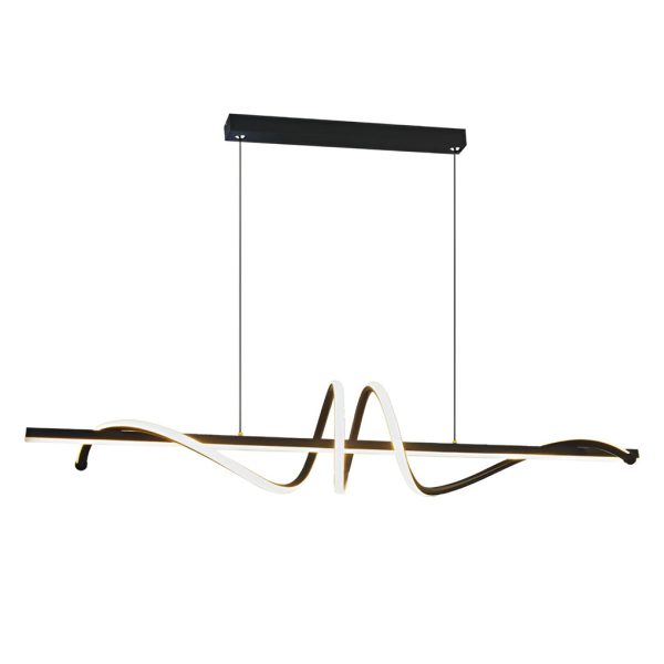 Creative Strip LED Stepless Dimming Nordic Kitchen Pendant Lighting - Image 11