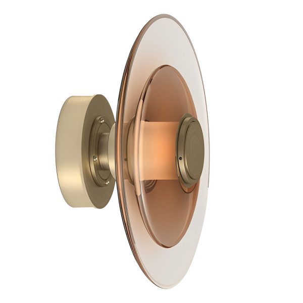 Round Creative Double-layered Glass LED Nordic Wall Sconces Lighting - Image 10