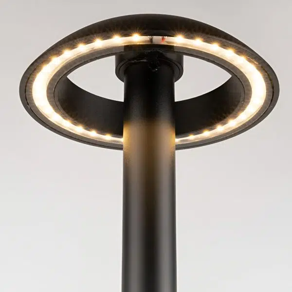 Mushroom Shaped LED Waterproof Black Modern Outdoor Lawn Light Path Lights - Image 5