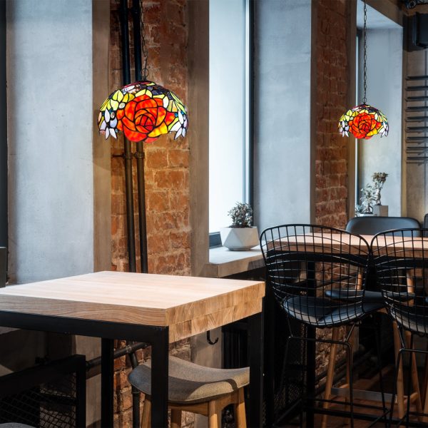 Handmade Welding Baroque Colorful Glass European Style Chandelier Lamp - Image 7