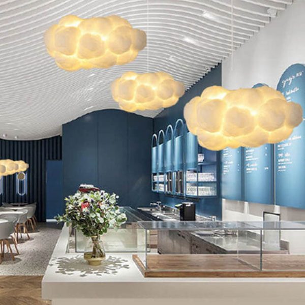 Floating Cloud 1-Light LED Pendant Light - Image 9