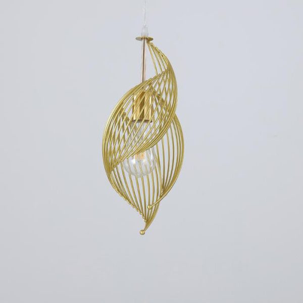 Nordic Creative Iron Sea Snail Shape  1-Light Pendant Light - Image 14