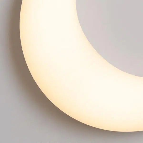Modern Creative Acrylic Moon LED Wall Sconce Lamp - Image 9