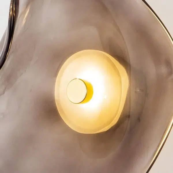 Nordic Modern Minimalist Glass Round Shape LED Wall Sconce Lamp - Image 7