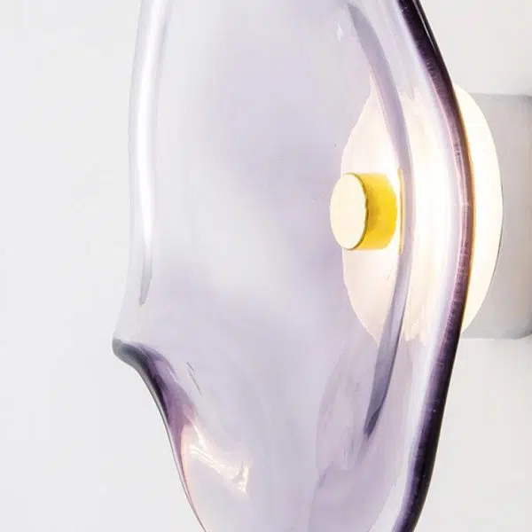 Nordic Modern Minimalist Glass Round Shape LED Wall Sconce Lamp - Image 6