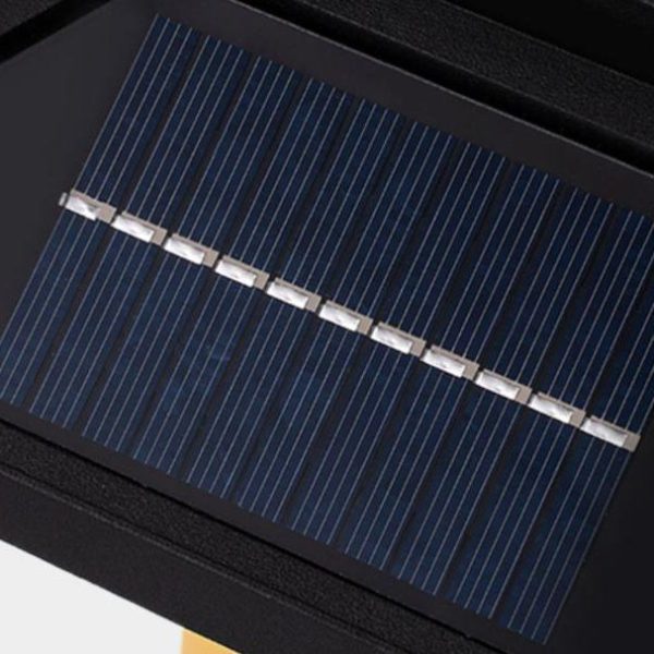 Modern Minimalist Solar Spire Quadrangle Aluminum Acrylic LED Post Head Light For Outdoor Patio - Image 6