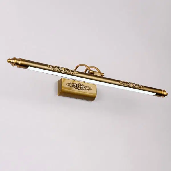 Retro European Carved 1-Light LED Mirror Front Light - Image 13