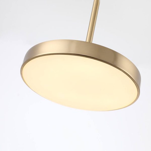 Modern Minimalist  Drum Metal LED Pendant Light - Image 6