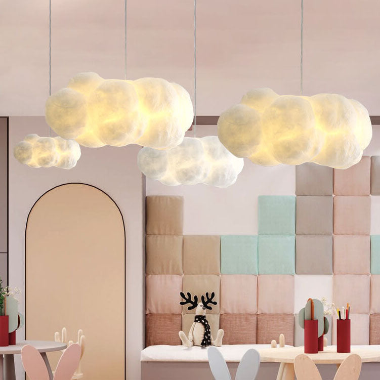 21044990033-1268644464.jpg Floating Cloud 1-Light LED Pendant Light - Image 1
