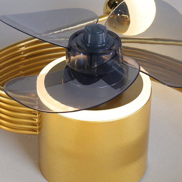 Nordic Light Luxury Creative 5/7-Light LED Flush Mount Fan Light - Image 11