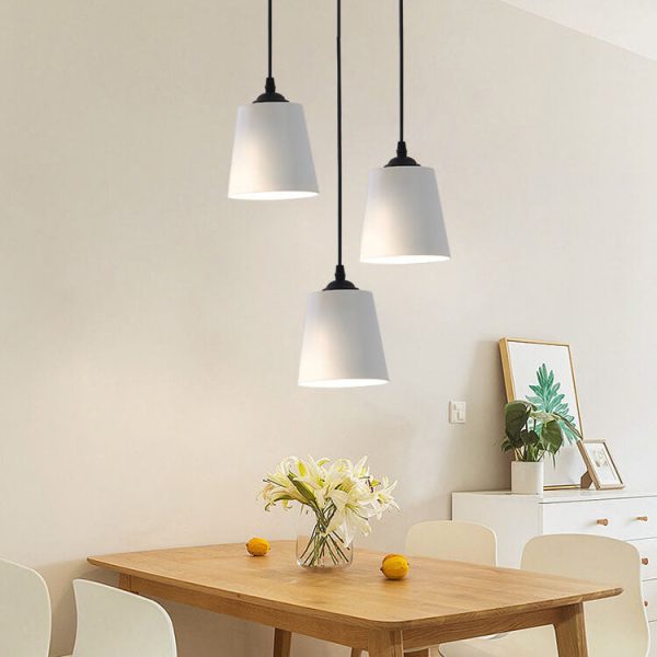 Nordic Macaron Cylinder Dome Metal 1-Light Pendant Light - Image 17