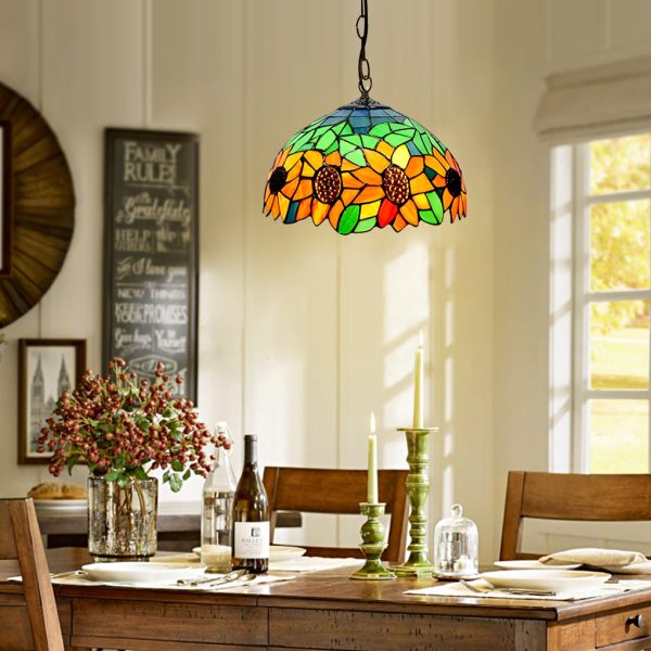 Handmade Welding Baroque Colorful Glass European Style Chandelier Lamp - Image 10