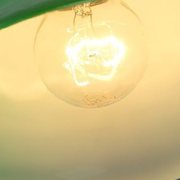 Contemporary Retro Emerald Green Flared Glass Shade 1-Light Pendant Light For Dining Room - Image 9