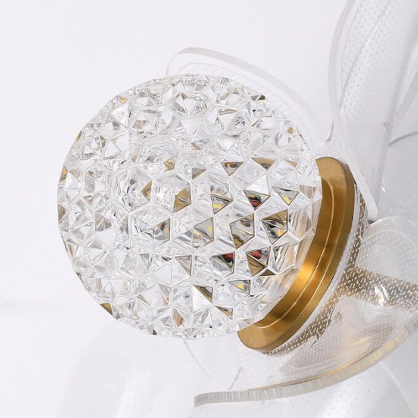 European Creative Lotus Flowers  Acrylic LED Wall Sconce Lamp - Image 14