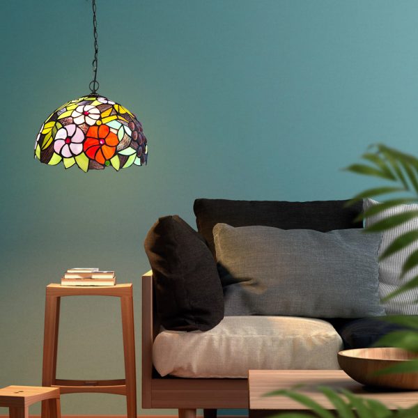 Handmade Welding Baroque Colorful Glass European Style Chandelier Lamp - Image 12