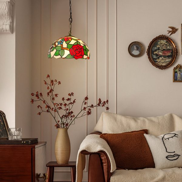 Handmade Welding Baroque Colorful Glass European Style Chandelier Lamp - Image 14