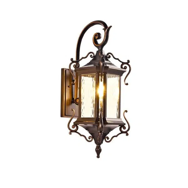 European Palace Outdoor Waterproof 1-Light Wall Sconce Lamp - Image 20