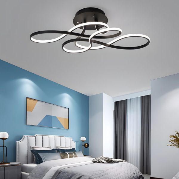 29'' Music Notes Linear LED Ceiling Lights Fixture Ceiling Lamp - Image 3