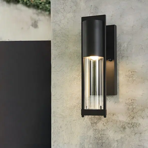 Antique Waterproof Glass Modern Outdoor Wall Sconce Lighting Wall Lamp - Image 2
