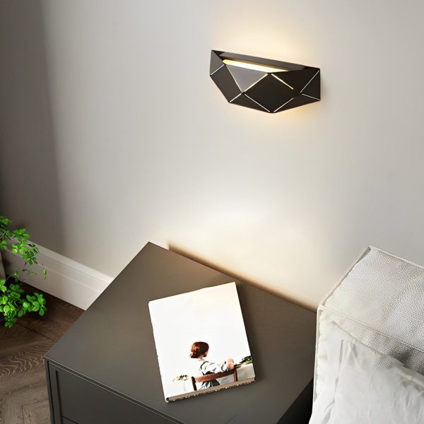 Minimalist Creative Geometric Iron Acrylic Modern Wall Lights Wall Lamp - Image 4