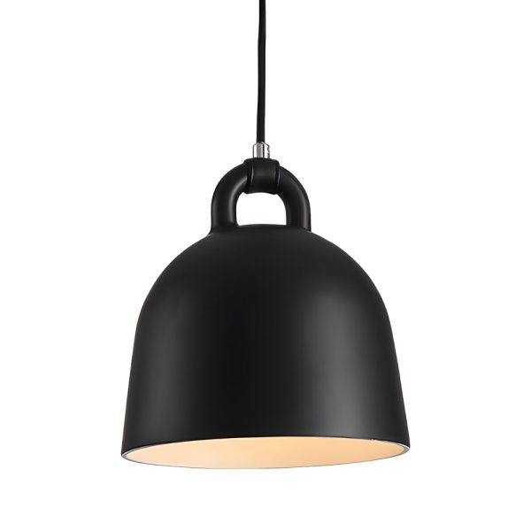 Resin Semicircle Bell Minimalist Decorative Art Nordic Chandeliers - Image 8