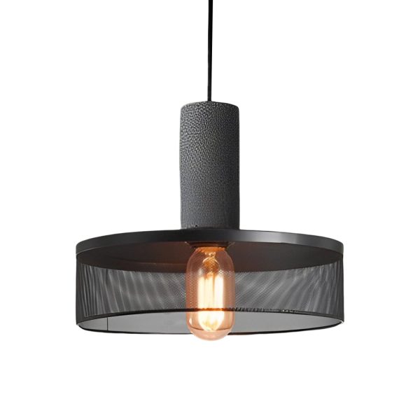 Creative Metal Meshed Black Industrial Style Pendant Lights Chandelier - Image 15