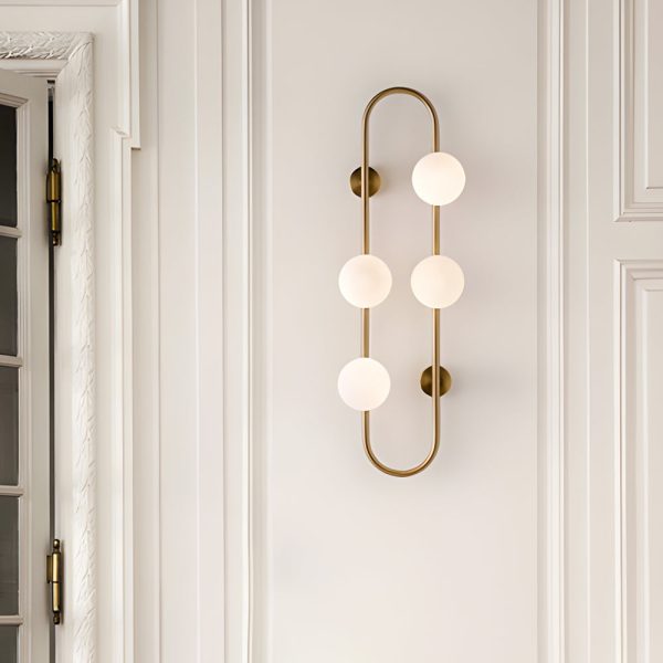 Creative 4 Glass Ball Bubbles LED Post-Modern Decorative Wall Sconces Lighting - Image 2