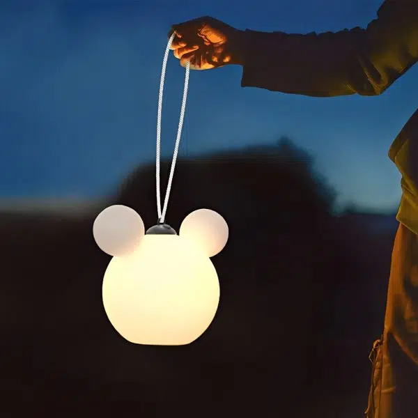 Cartoon 3D Animal Waterproof USB Rechargeable Outdoor Hanging Lights - Image 3