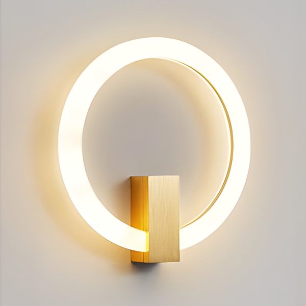 Circle Dimmable LED Modern Wall Sconce Lighting Wall Lamp Wall Light Fixture - Image 9