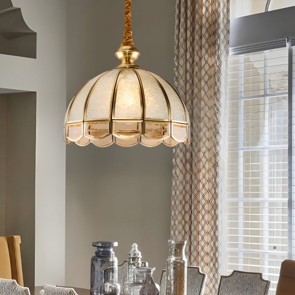 Classic Glass Flowers Elegant 3 Step Dimming European-Style Chandelier - Image 3