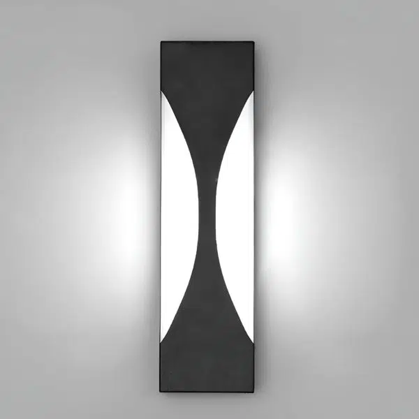 Creative Rectangular Waterproof LED Black Modern Outdoor Wall Sconce Lighting - Image 8