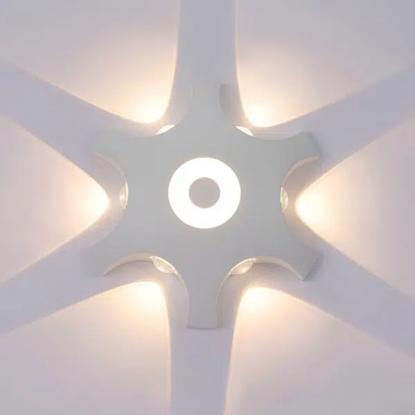 Flower Shaped LED Waterproof Nordic Wall Washer Lights Wall Sconces Lighting - Image 8