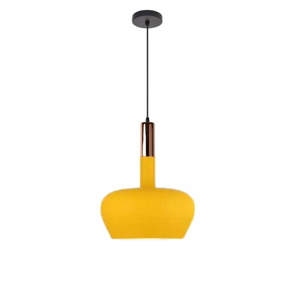 Nordic Macaron Aluminum Dome Bottle 1-Light Pendant Light - Image 5