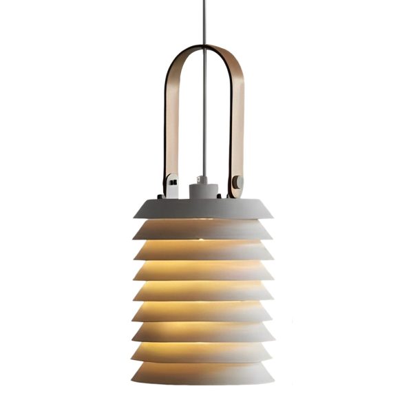 Creative Multi-layer Metal Minimalist Nordic Pendant Light Hanging Lamp - Image 13