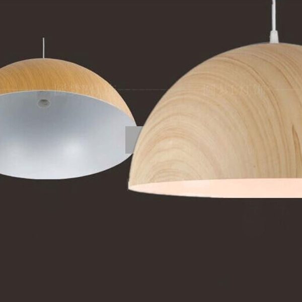 Nordic Minimalist Marbled Semicircle 1-Light Pendant Light - Image 14