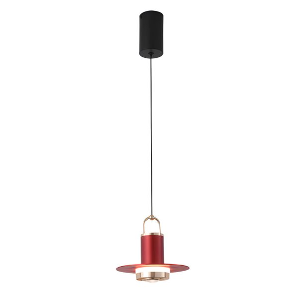 Small Simple Creative Metal Glass LED Nordic Hanging Lights Pendant Lamp - Image 10