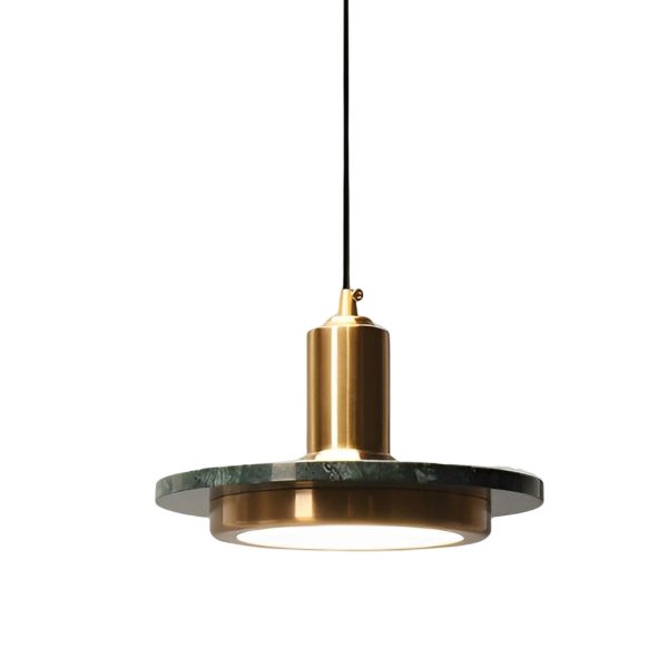 Round Flying Saucer Shape Electroplated Iron LED Modern Pendant Lights - Image 13