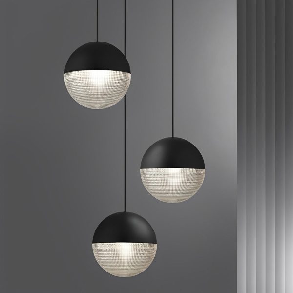 Creative Glass Ball Globe LED Nordic Hanging Ceiling Lights Pendant Lights - Image 6
