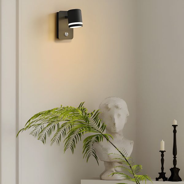 USB Rotatable Magnetic Wall Light Bedside Spotlight - Image 4