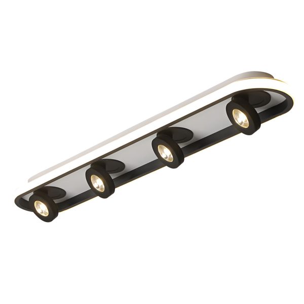 Rounded Rectangular LED Adjustable Spotlight Modern Ceiling Lights - Image 15
