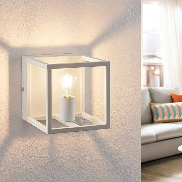 Square Frame Decorative Modern Wall Sconce Lighting Wall Light Fixture - Image 2