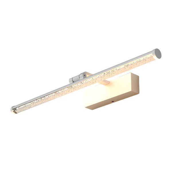 Rotatable Seeded Acrylic LED Bathroom Vanity Light Dimmable Modern Bath Bar - Image 11